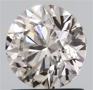 Picture of Natural Diamond 1.01 Carats, Round with Very Good Cut, M Color, SI2 Clarity and Certified by GIA