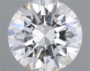 Picture of Natural Diamond 0.41 Carats, Round with Excellent Cut, H Color, VS2 Clarity and Certified by GIA