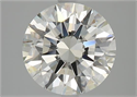 Natural Diamond 3.01 Carats, Round with Excellent Cut, K Color, VS2 Clarity and Certified by GIA