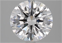 Natural Diamond 2.02 Carats, Round with Excellent Cut, D Color, SI1 Clarity and Certified by GIA