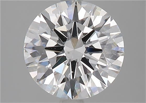 Picture of Natural Diamond 2.02 Carats, Round with Excellent Cut, D Color, SI1 Clarity and Certified by GIA