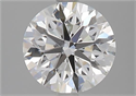 Natural Diamond 2.02 Carats, Round with Excellent Cut, E Color, VVS1 Clarity and Certified by GIA