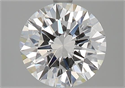 Natural Diamond 2.01 Carats, Round with Excellent Cut, E Color, VVS1 Clarity and Certified by GIA