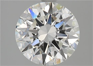 Picture of Natural Diamond 2.01 Carats, Round with Excellent Cut, G Color, VS1 Clarity and Certified by GIA