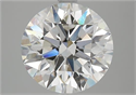 Natural Diamond 3.25 Carats, Round with Excellent Cut, F Color, VS2 Clarity and Certified by GIA