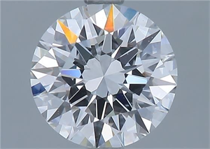 Picture of Natural Diamond 1.52 Carats, Round with Excellent Cut, D Color, VS2 Clarity and Certified by GIA