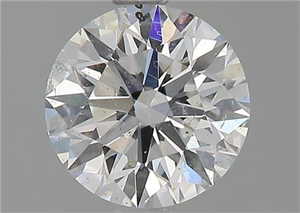 Foto Diamante Natural 1.50 quilates, Redondo , Color E, claridad SI2 y certificado GIA de