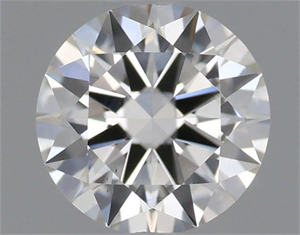 Foto Diamante Natural 0.40 quilates, Redondo , Color I, claridad VS1 y certificado GIA de