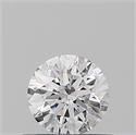 Natural Diamond 0.40 Carats, Round with Excellent Cut, E Color, SI2 Clarity and Certified by IGI