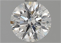 Natural Diamond 1.19 Carats, Round with Excellent Cut, H Color, VS2 Clarity and Certified by GIA