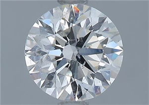Picture of Natural Diamond 1.20 Carats, Round with Excellent Cut, I Color, SI2 Clarity and Certified by GIA