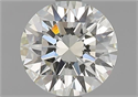 Natural Diamond 1.05 Carats, Round with Excellent Cut, L Color, VS2 Clarity and Certified by GIA