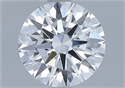 Natural Diamond 1.03 Carats, Round with Excellent Cut, E Color, VS2 Clarity and Certified by GIA