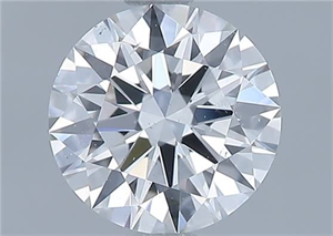 Picture of Natural Diamond 1.03 Carats, Round with Excellent Cut, E Color, VS2 Clarity and Certified by GIA
