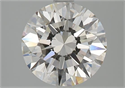Diamante Natural 2.13 quilates, Redondo , Color J, claridad VVS1 y certificado GIA