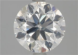 Picture of Natural Diamond 2.01 Carats, Round with Very Good Cut, G Color, I1 Clarity and Certified by GIA