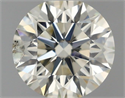 Diamante Natural 0.76 quilates, Redondo , Color J, claridad SI1 y certificado IGI