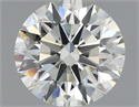 Natural Diamond 0.70 Carats, Round with Excellent Cut, J Color, SI2 Clarity and Certified by IGI