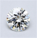 Natural Diamond 1.01 Carats, Round with Excellent Cut, G Color, VS2 Clarity and Certified by GIA