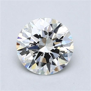Picture of Natural Diamond 1.01 Carats, Round with Excellent Cut, G Color, VS2 Clarity and Certified by GIA