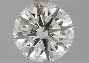 Picture of Natural Diamond 1.75 Carats, Round with Excellent Cut, H Color, VS2 Clarity and Certified by GIA