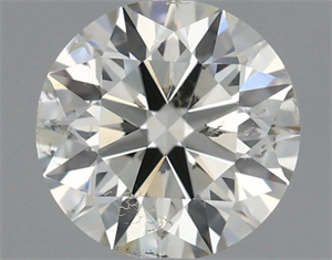 Foto Diamante Natural 0.50 quilates, Redondo , Color J, claridad SI2 y certificado IGI de