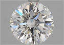 Diamante Natural 1.70 quilates, Redondo , Color I, claridad VVS2 y certificado GIA