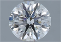 Diamante Natural 1.54 quilates, Redondo , Color H, claridad SI1 y certificado GIA