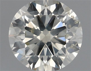 Picture of Natural Diamond 0.50 Carats, Round with Excellent Cut, J Color, SI2 Clarity and Certified by IGI