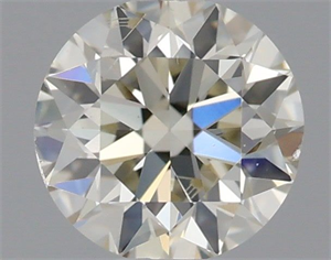 Foto Diamante Natural 0.40 quilates, Redondo , Color K, claridad SI2 y certificado IGI de