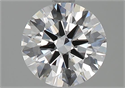 Natural Diamond 1.50 Carats, Round with Excellent Cut, E Color, VS1 Clarity and Certified by GIA