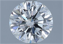 Diamante Natural 1.50 quilates, Redondo , Color G, claridad IF y certificado GIA