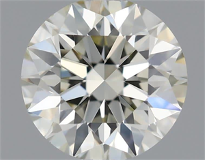 Picture of Natural Diamond 0.70 Carats, Round with Excellent Cut, K Color, VS1 Clarity and Certified by IGI