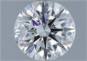 Diamante Natural 1.25 quilates, Redondo , Color I, claridad IF y certificado GIA