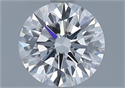 Diamante Natural 1.13 quilates, Redondo , Color F, claridad VVS1 y certificado GIA