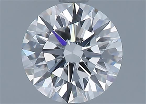 Picture of Natural Diamond 1.13 Carats, Round with Excellent Cut, F Color, VVS1 Clarity and Certified by GIA