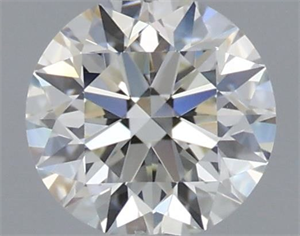 Foto Diamante Natural 0.42 quilates, Redondo , Color G, claridad IF y certificado IGI de