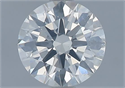 Natural Diamond 1.03 Carats, Round with Excellent Cut, J Color, SI2 Clarity and Certified by GIA