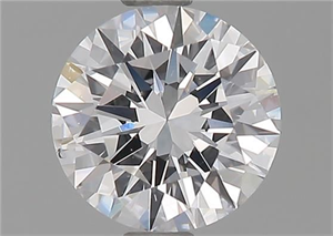 Picture of Natural Diamond 1.01 Carats, Round with Very Good Cut, D Color, VS2 Clarity and Certified by GIA