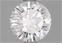 Natural Diamond 0.96 Carats, Round with Very Good Cut, D Color, I1 Clarity and Certified by GIA