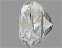 Natural Diamond 0.61 Carats, Cushion with  Cut, J Color, VS2 Clarity and Certified by GIA
