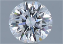 Diamante Natural 0.73 quilates, Redondo , Color F, claridad VVS1 y certificado GIA