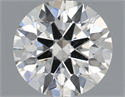 Natural Diamond 0.58 Carats, Round with Excellent Cut, I Color, SI2 Clarity and Certified by IGI