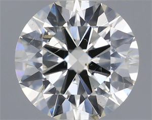 Foto Diamante Natural 0.56 quilates, Redondo , Color I, claridad SI2 y certificado IGI de