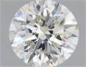 Natural Diamond 0.50 Carats, Round with Excellent Cut, I Color, SI2 Clarity and Certified by IGI