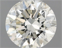 Natural Diamond 0.51 Carats, Round with Very Good Cut, I Color, SI2 Clarity and Certified by IGI