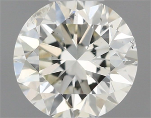 Picture of Natural Diamond 0.51 Carats, Round with Very Good Cut, I Color, SI2 Clarity and Certified by IGI