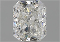 Natural Diamond 1.02 Carats, Radiant with  Cut, H Color, SI1 Clarity and Certified by GIA