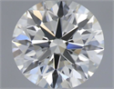 Diamante Natural 0.51 quilates, Redondo , Color K, claridad VVS2 y certificado GIA