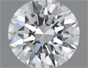 Diamante Natural 0.42 quilates, Redondo , Color G, claridad VS2 y certificado GIA
